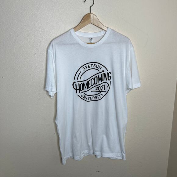 Stetson University Homecoming 2021 White Tee Large - Picture 1 of 9